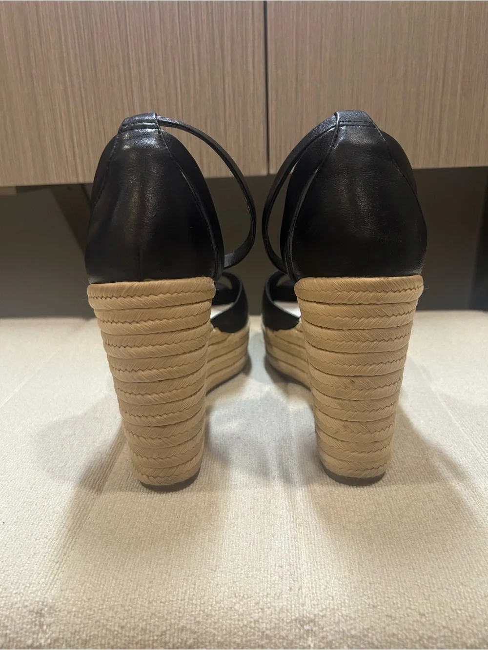 Franco Sarto black leather